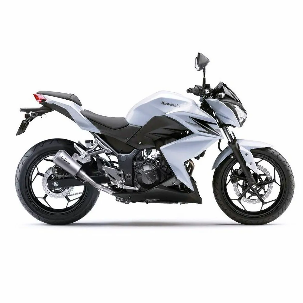 LEOVINCE KAWASAKI Z / NINJA / 250 / 300 / R / ABS / 2013 2016 LV-10 INOX silencer exhaust Not Approved 15205