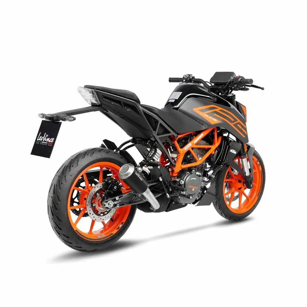 leovince-ktm-duke-125-390-2021-2022-lv-10-inox-black-pot-echappement-non-hom-15249b