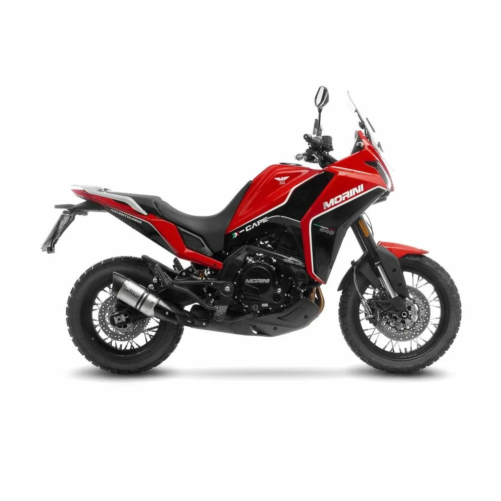 LEOVINCE MOTO MORINI X-CAPE 650 / A2 / 2021 2022 LV PRO INOX exhaust EURO5 14410E