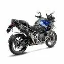 LEOVINCE TRIUMPH TIGER 1200 GT / RALLY / PRO / 2022 NERO INOX BLACK exhaust approved EURO5 14085