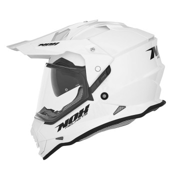 NOX motorcycle cross helmet N312 pearl white