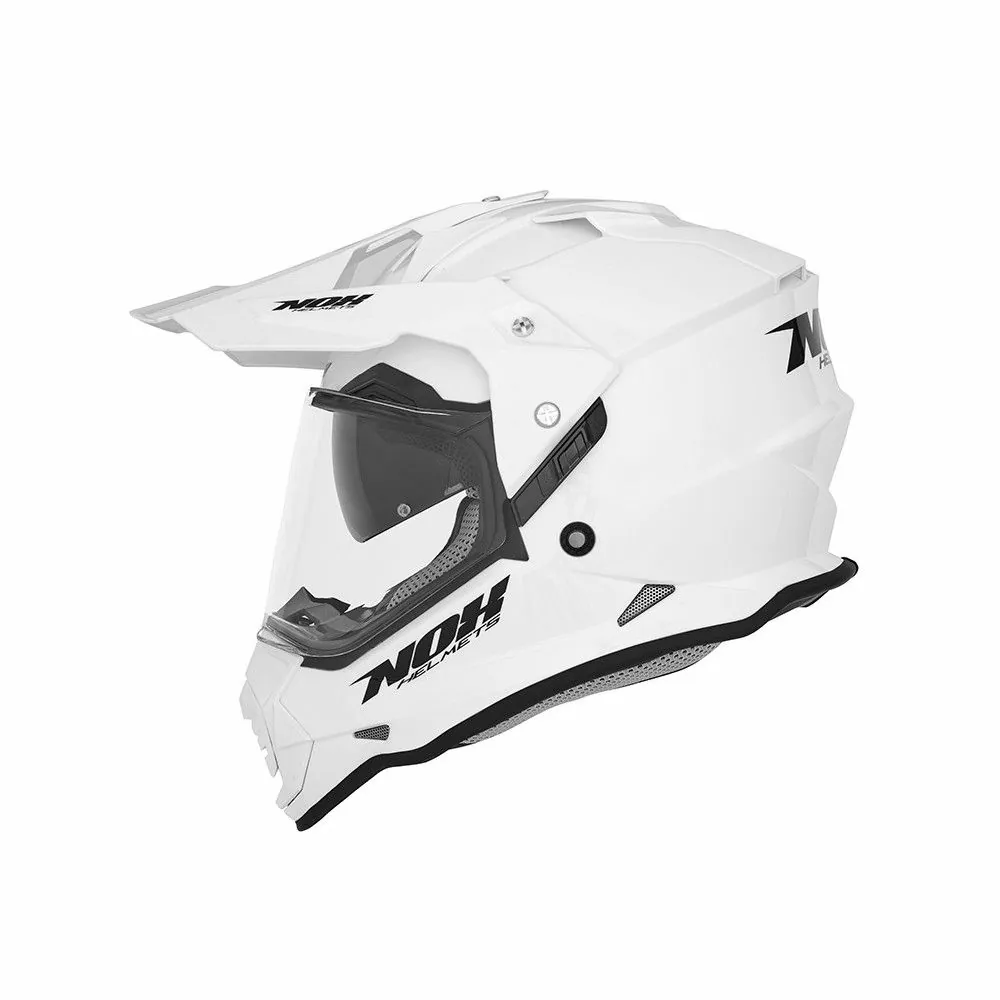 NOX casque cross moto N312 Blanc Perle
