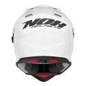 NOX motorcycle cross helmet N312 pearl white