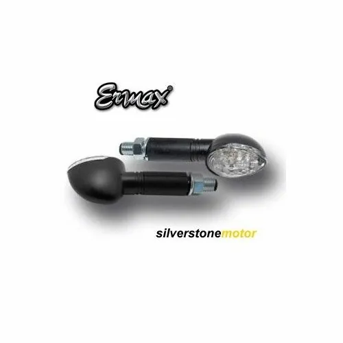 Clignotants blanc à led ovales ERMAX homologué E11 N°17