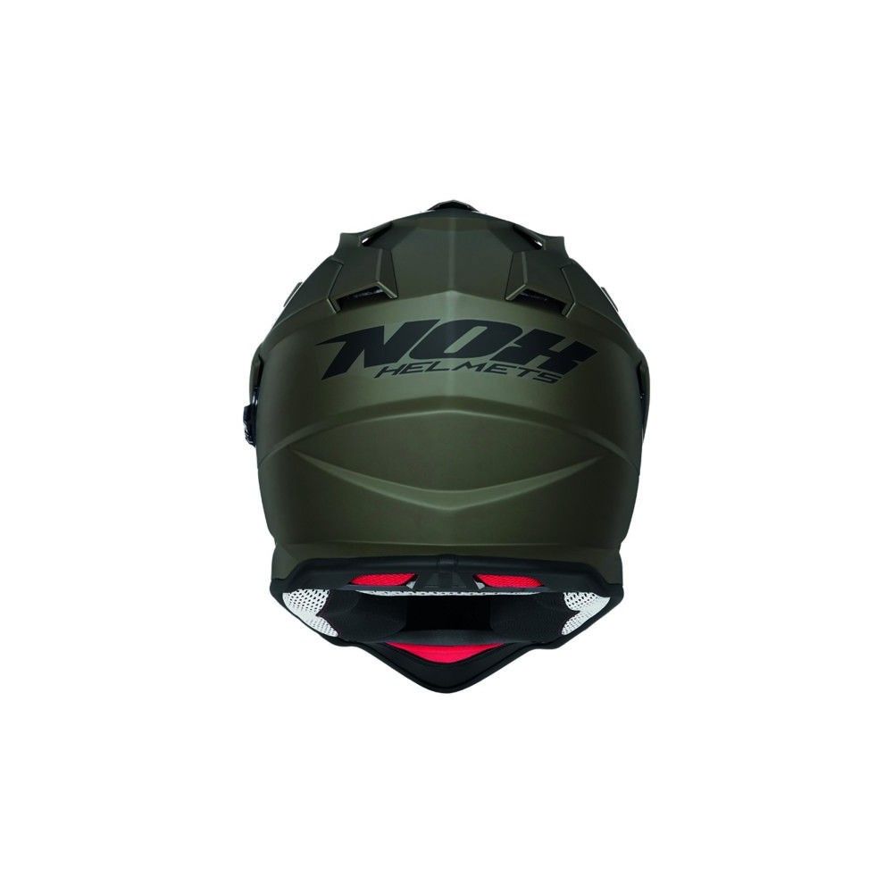 NOX casque cross moto N312 Kaki mat