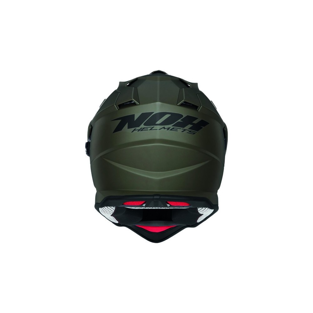 NOX motorcycle cross helmet N312 mat Khahi