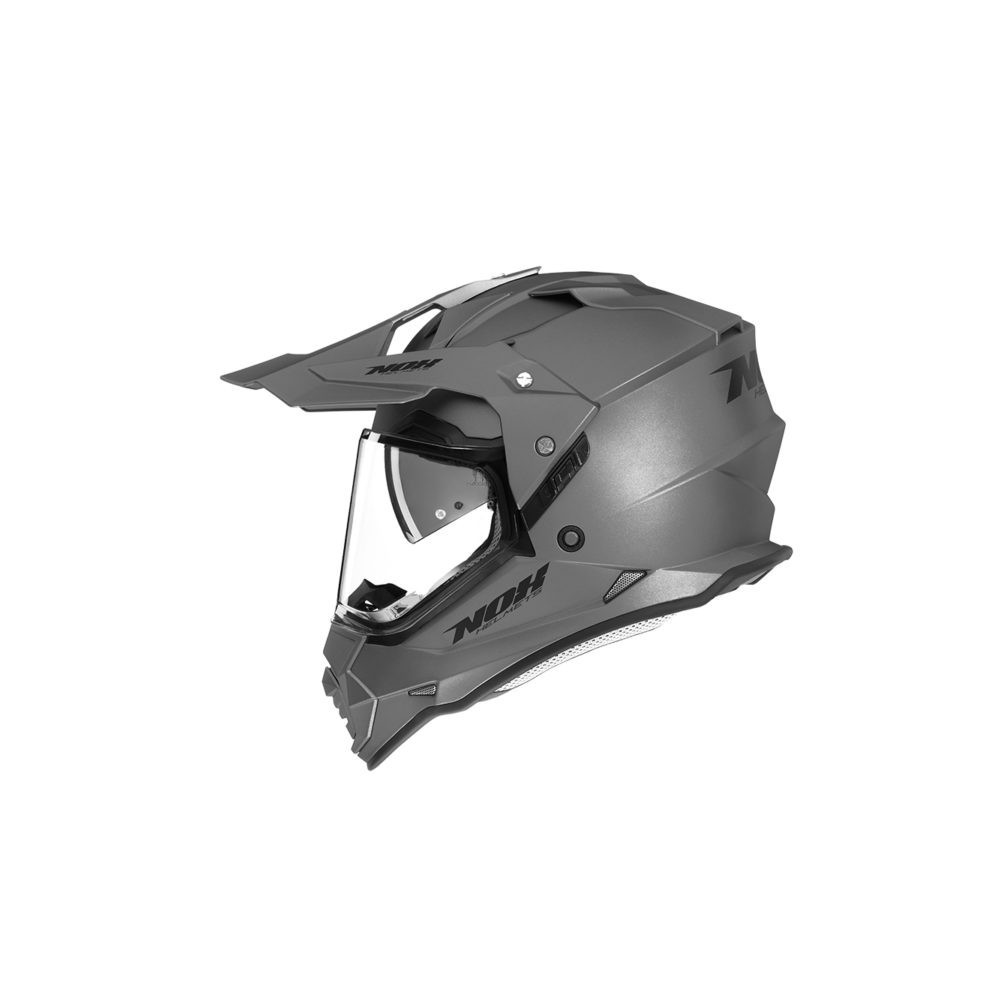 NOX motorcycle cross helmet N312 mat Titanium