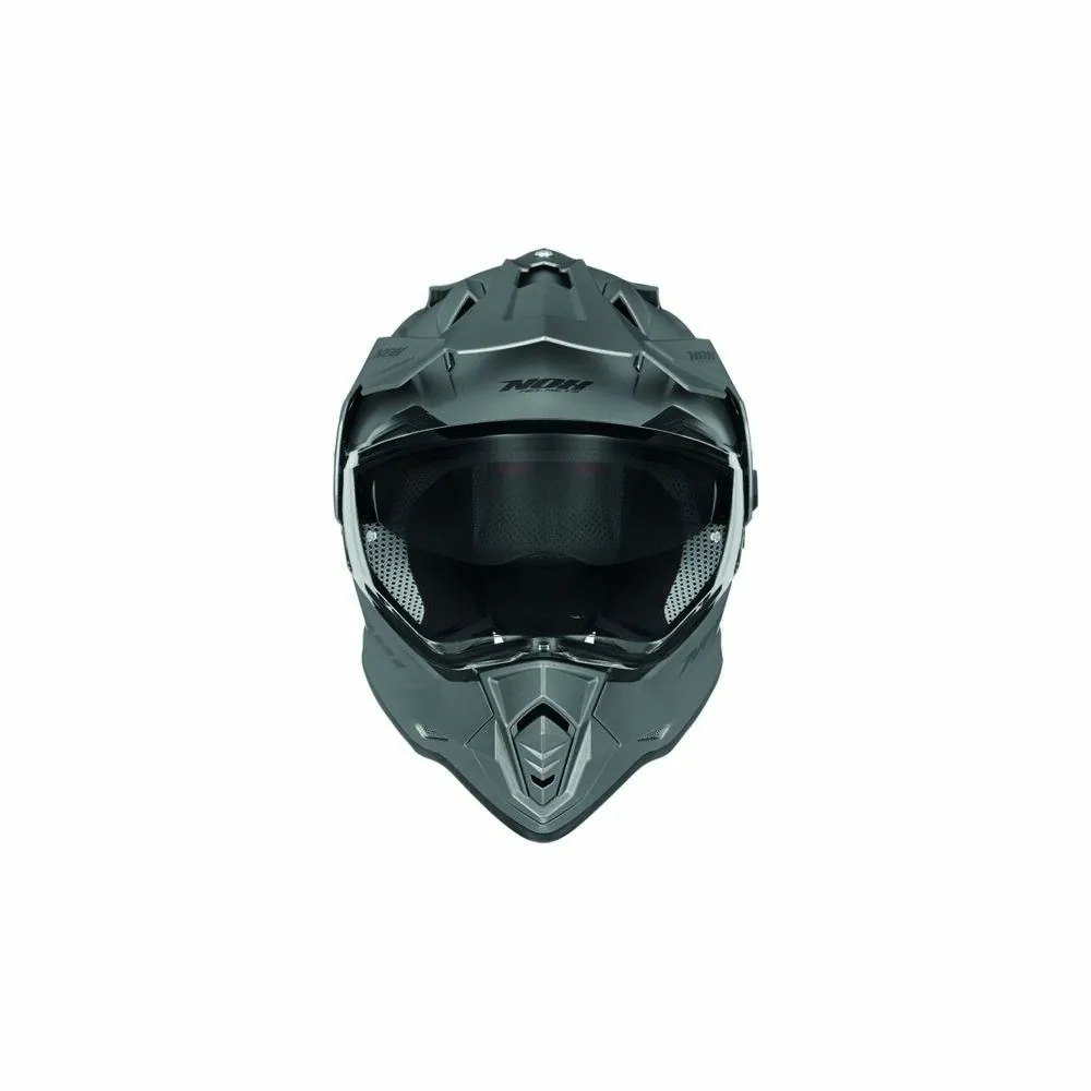 NOX motorcycle cross helmet N312 mat Titanium