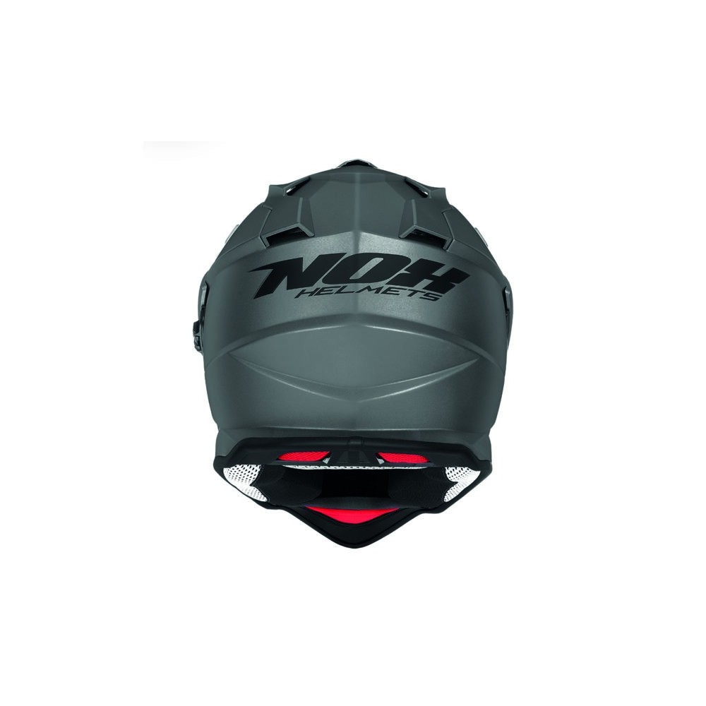 NOX motorcycle cross helmet N312 mat Titanium