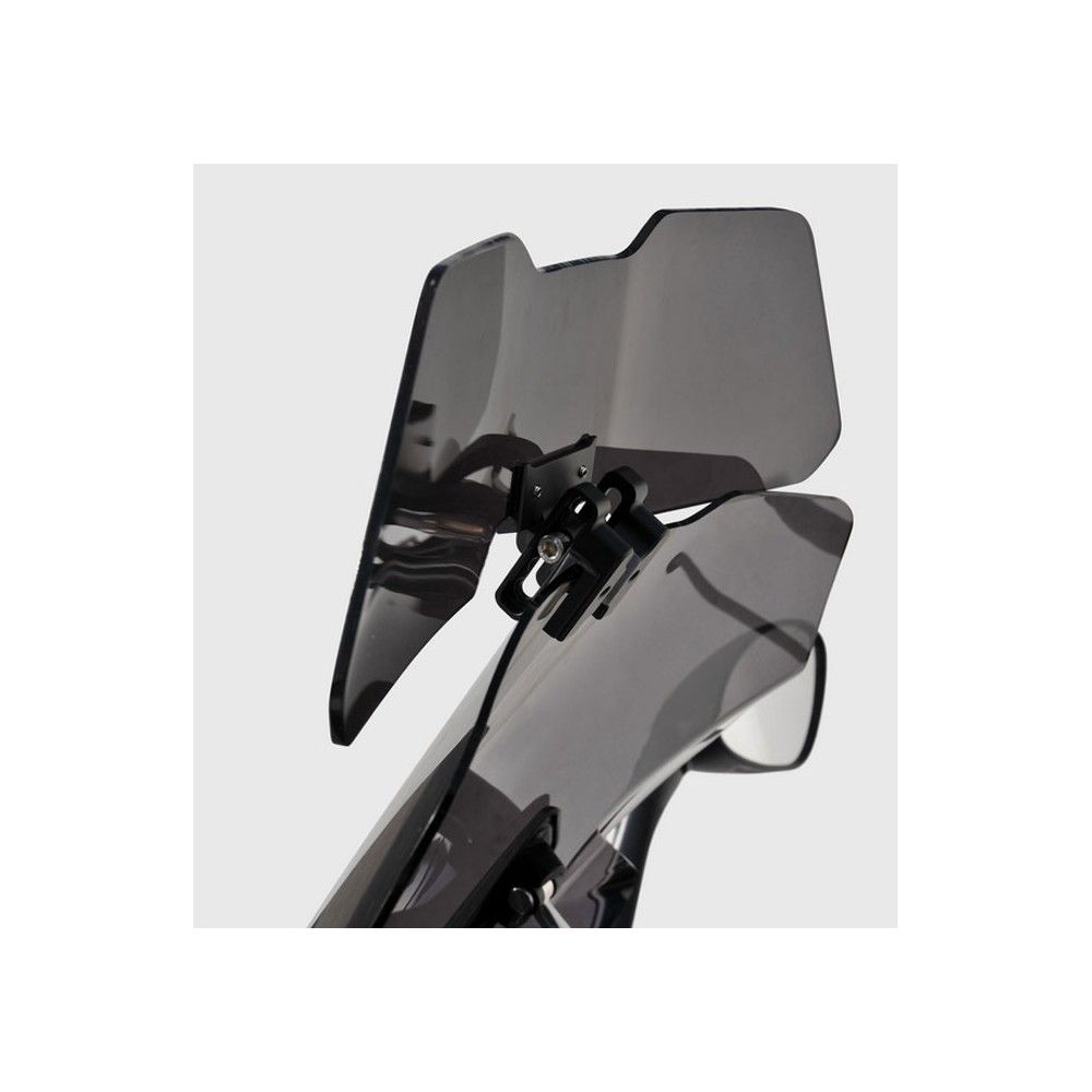 universal CLIP and FLIP deflector for motorcycle scooter windscreen large model 37cm x 12cm