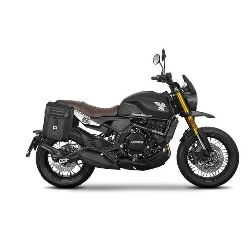 SHAD SR - support sacoches cavalières MOTO MORINI SEIEMMEZZO STR / SCR / 2022 2026 - M0SM62SR