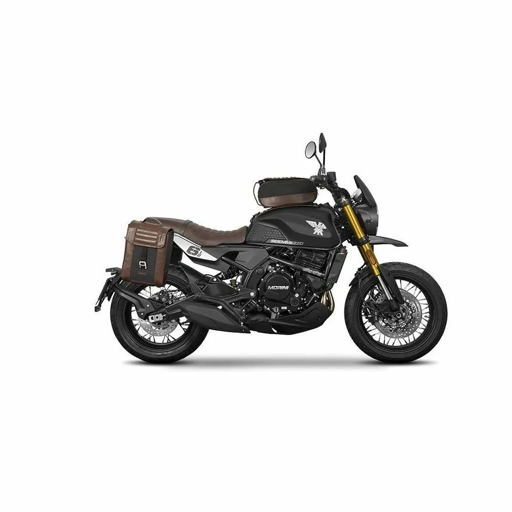 SHAD SR - support sacoches cavalières MOTO MORINI SEIEMMEZZO STR / SCR / 2022 2026 - M0SM62SR