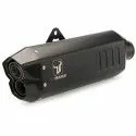 IXRACE BMW R1250 GS / 2018 2023 TITAN BLACK titanium exhaust silencer TB5095CTB - EURO5+