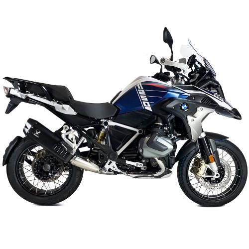 IXRACE BMW R1250 GS / 2018 2023 TITAN BLACK titanium exhaust silencer TB5095CTB - EURO5+