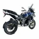 IXRACE BMW R1250 GS / 2018 2023 TITAN BLACK titanium exhaust silencer TB5095CTB - EURO5+