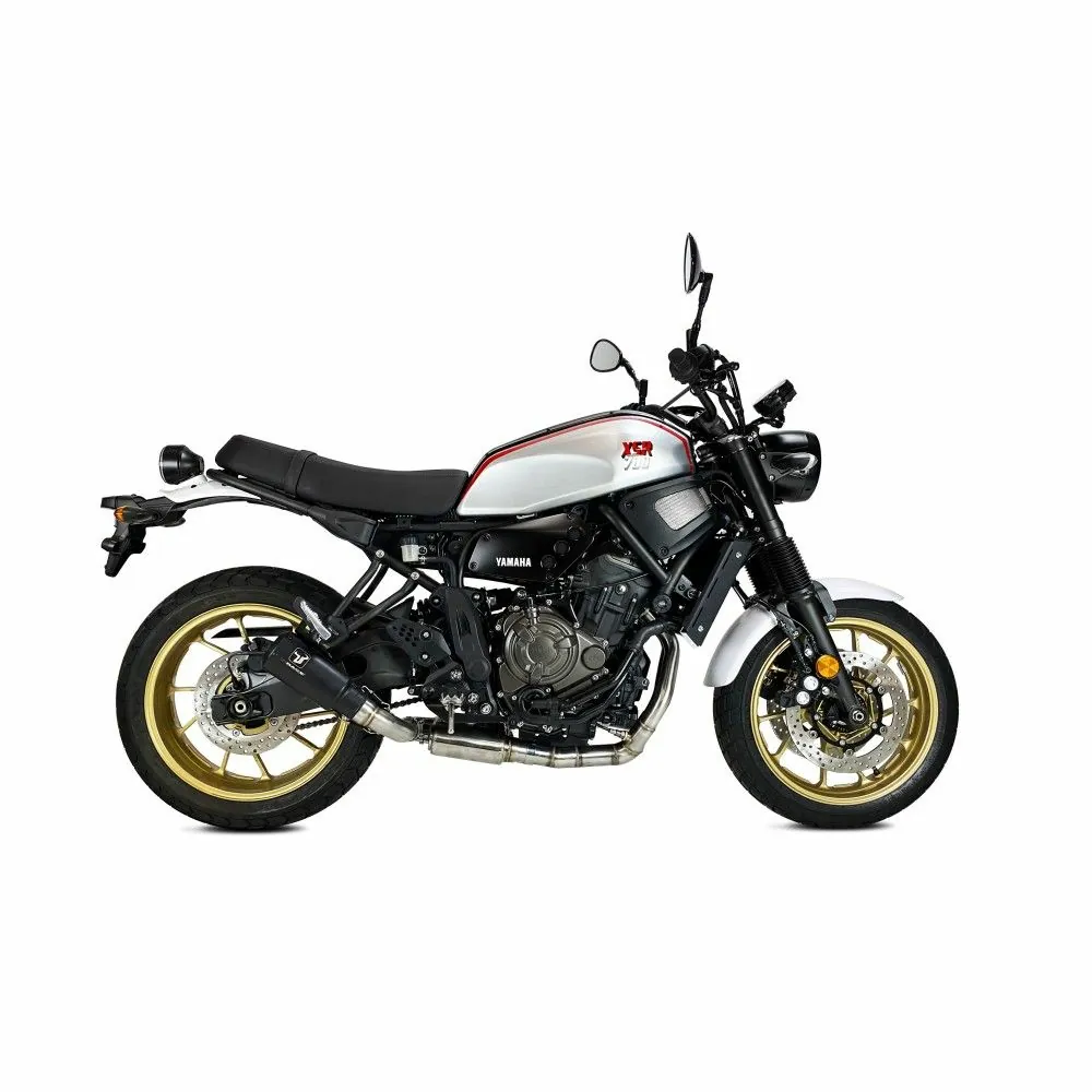 IXRACE YAMAHA XSR 700 / 2021 2024 ligne complète d'échappement pot MK2 NOIR AY9258SB - EURO5+