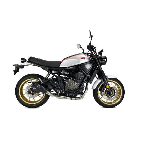 IXRACE YAMAHA XSR 700 / 2021 2024 ligne complète d'échappement pot MK2 NOIR AY9258SB - EURO5+