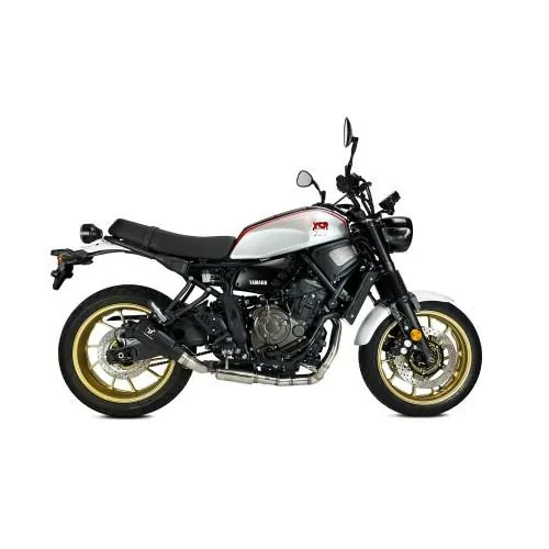 IXRACE YAMAHA XSR 700 / 2021 2024 MK2B BLACK complete line silencer AY9258SB - EURO5+