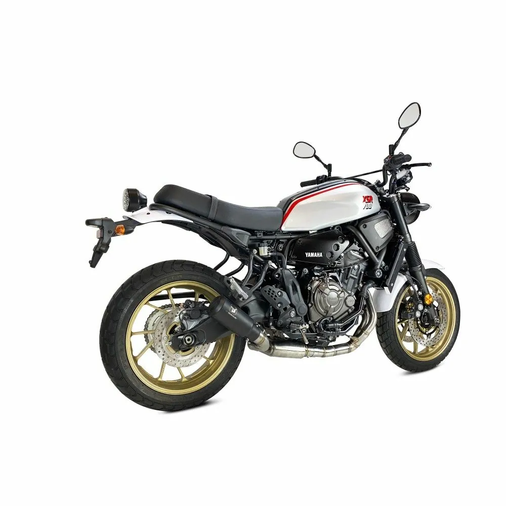 IXRACE YAMAHA XSR 700 / 2021 2024 ligne complète d'échappement pot MK2 NOIR AY9258SB - EURO5+