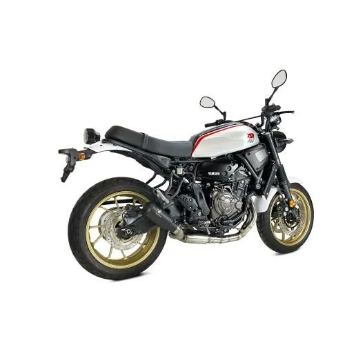IXRACE YAMAHA XSR 700 / 2021 2024 MK2B BLACK complete line silencer AY9258SB - EURO5+