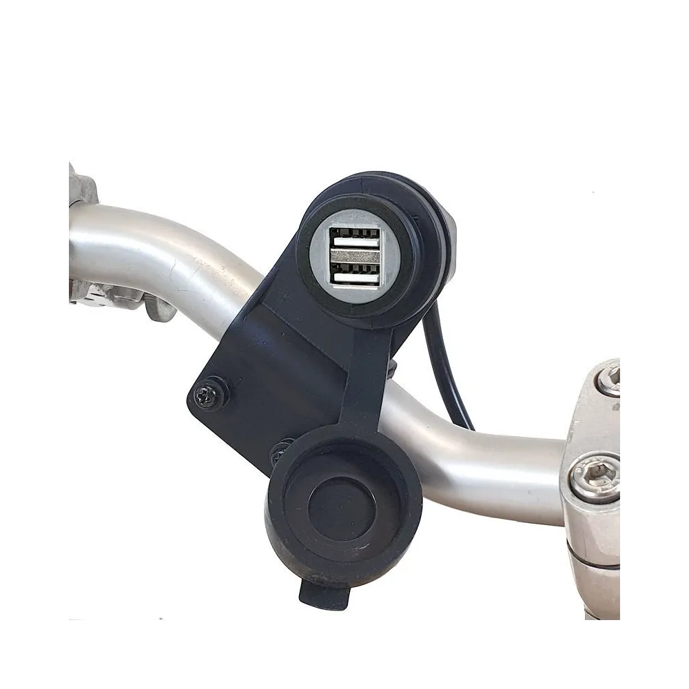 CHAFT dual USB for motorcycle scooter handlebars - IN791