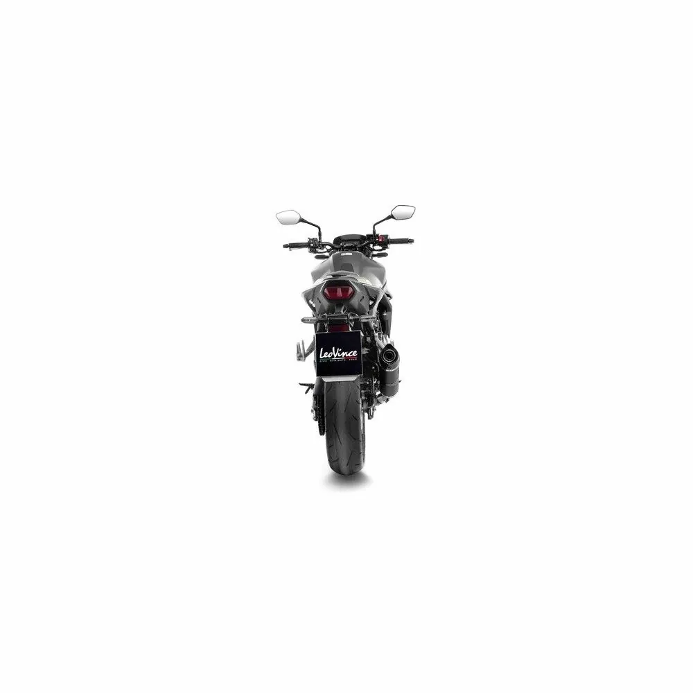 LEOVINCE CB 750 HORNET / 2023 2025 LV ONE EVO INOX BLACK silencer exhaust EURO5+ - 14430EB