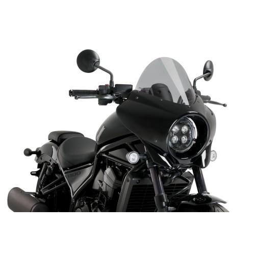 PUIG semi-carénage MIRAGE TOURING HONDA CMX 1100 REBEL / DCT / 2021 2026 - 21461