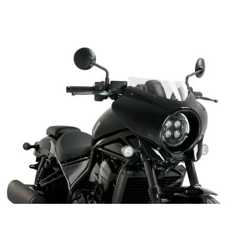 PUIG semi-carénage MIRAGE SPORT HONDA CMX 1100 REBEL / DCT / 2021 2025 ref 21460