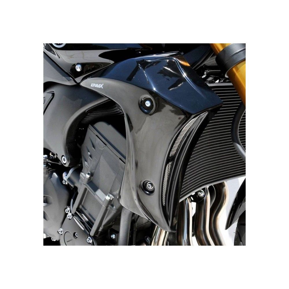 yamaha FZ8 2010 à 2017 écopes de radiateur BRUT ERMAX