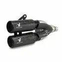 IXRACE HONDA CB 1000 R / 2018 2024 DOUBLE pot d'échappement DCX2 CARBON FORGED DH6478C2 - EURO5+
