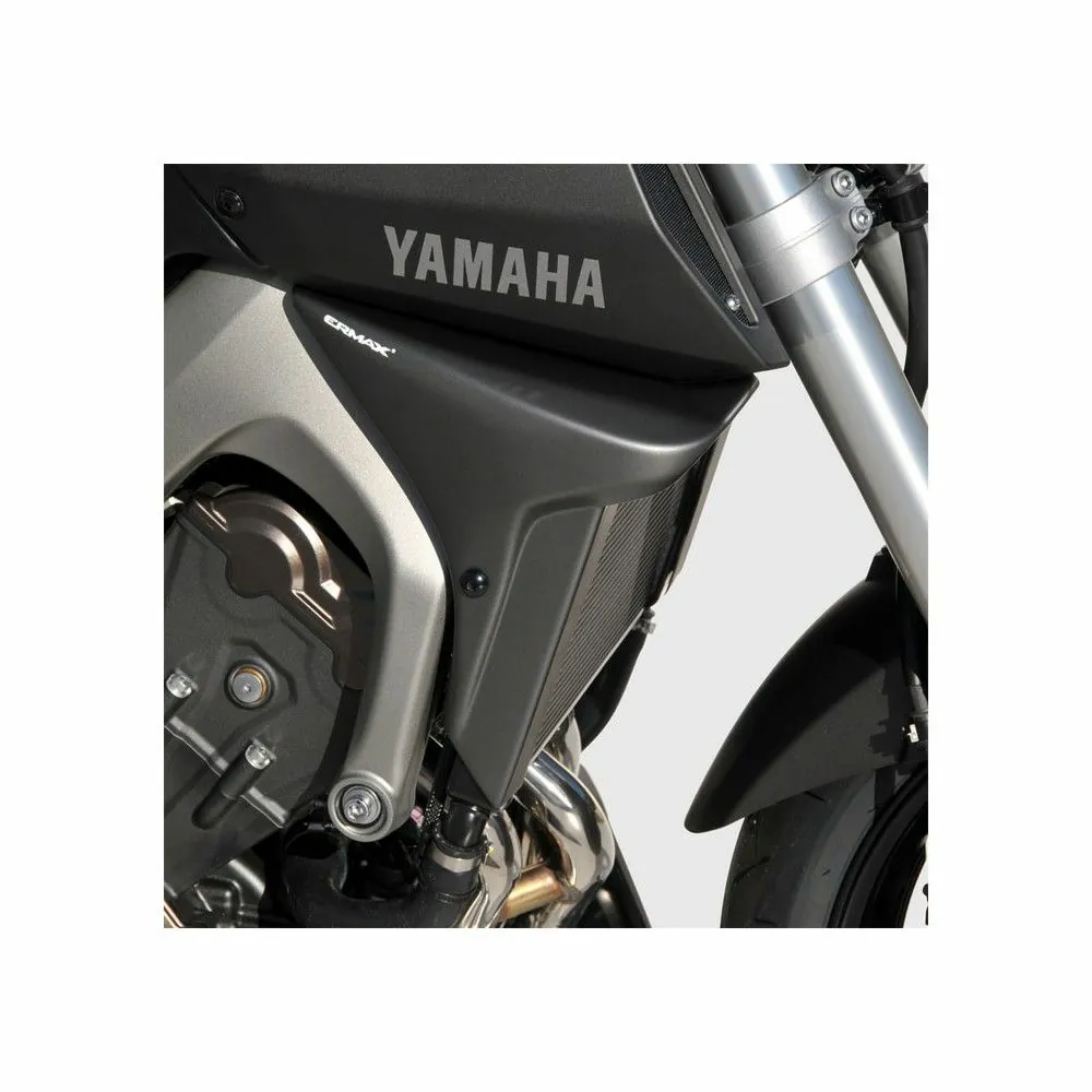 yamaha MT09 2014 2015 2016 écopes de radiateur BRUT