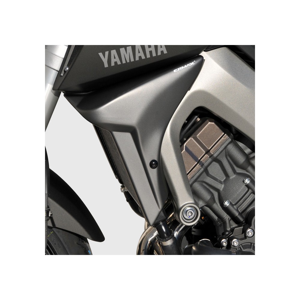 yamaha MT09 2014 2015 2016 écopes de radiateur BRUT