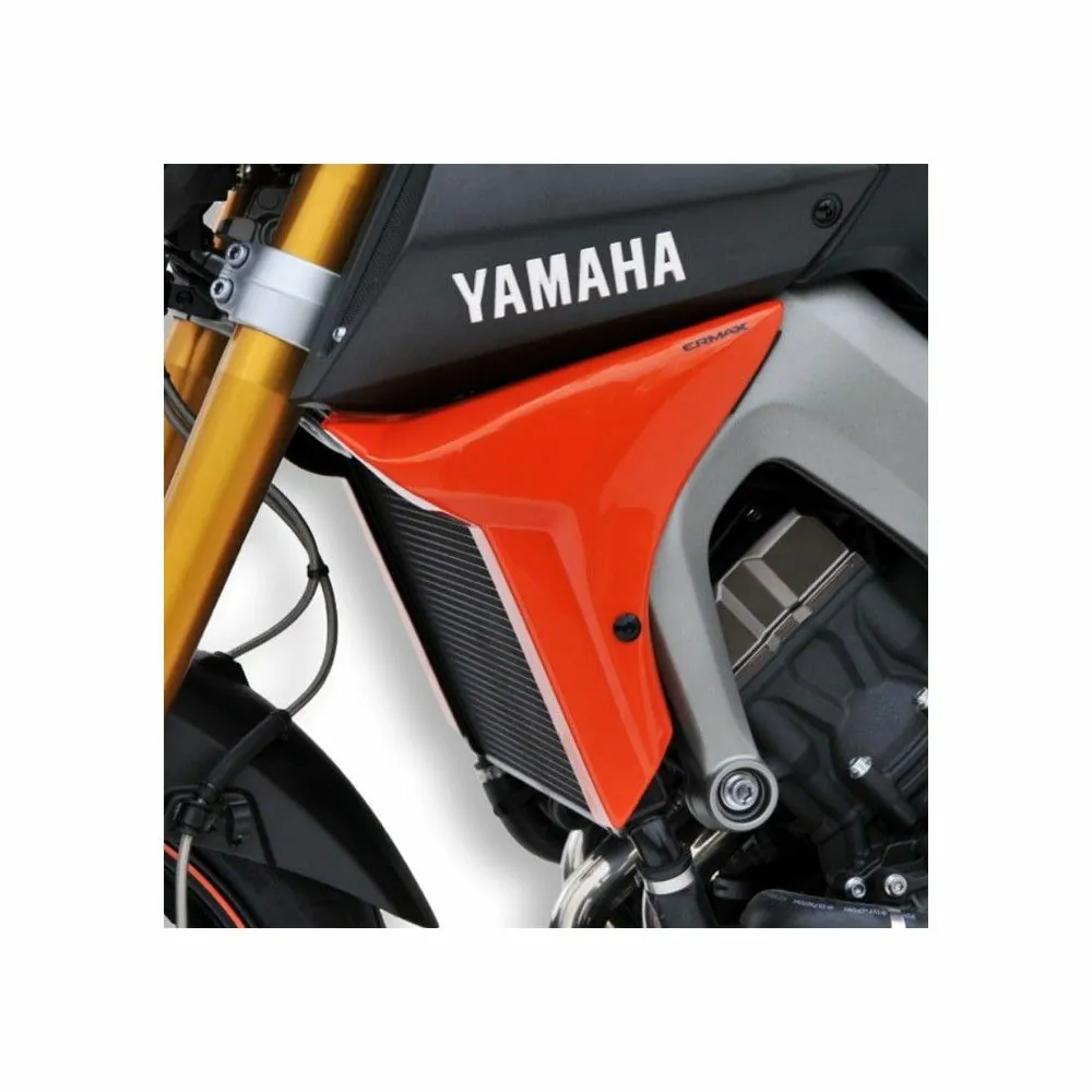 ERMAX radiator bodyworks PAINTED yamaha FZ9 MT09 2014 2015 2016