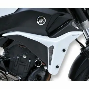 ERMAX yamaha MT07 2014 2015 2016 2017 écopes de radiateur BRUT à peindre