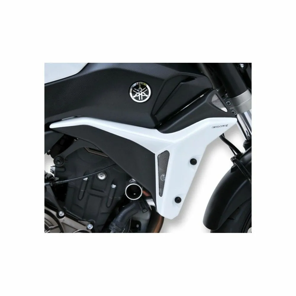 ERMAX yamaha MT07 2014 2015 2016 2017 écopes de radiateur BRUT à peindre