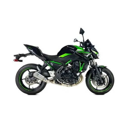 IXRACE KAWASAKI Z 650 / NINJA 650 / RS / 2023 2024 MK2 INOX complete silencer AK7257S + EURO5+