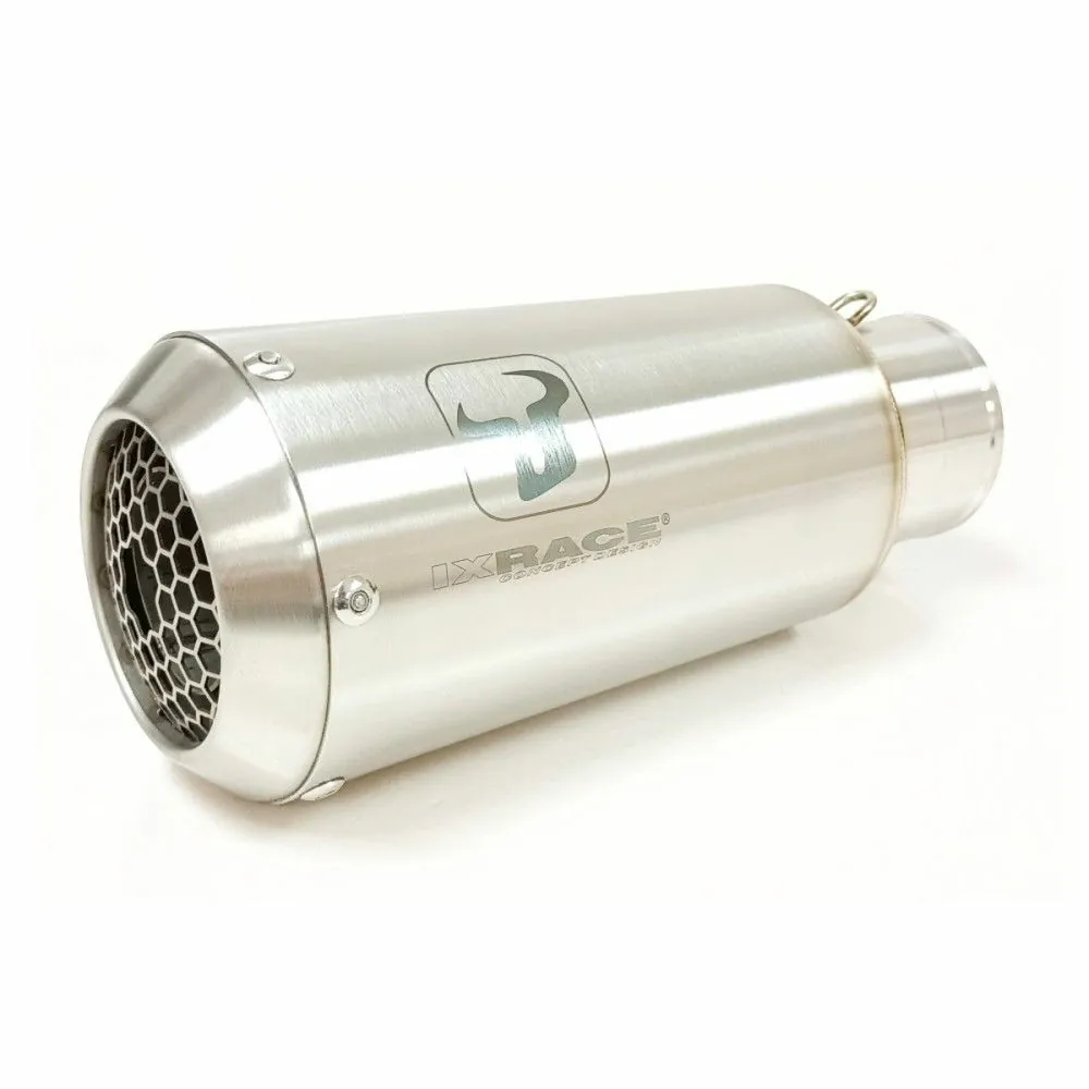 IXRACE KAWASAKI Z 650 / NINJA 650 / RS / 2023 2024 MK2 INOX complete silencer AK7257S + EURO5+