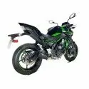 IXRACE KAWASAKI Z 650 / NINJA 650 / RS / 2023 2024 MK2B BLACK complete line silencer AK7257SB EURO 5 approved