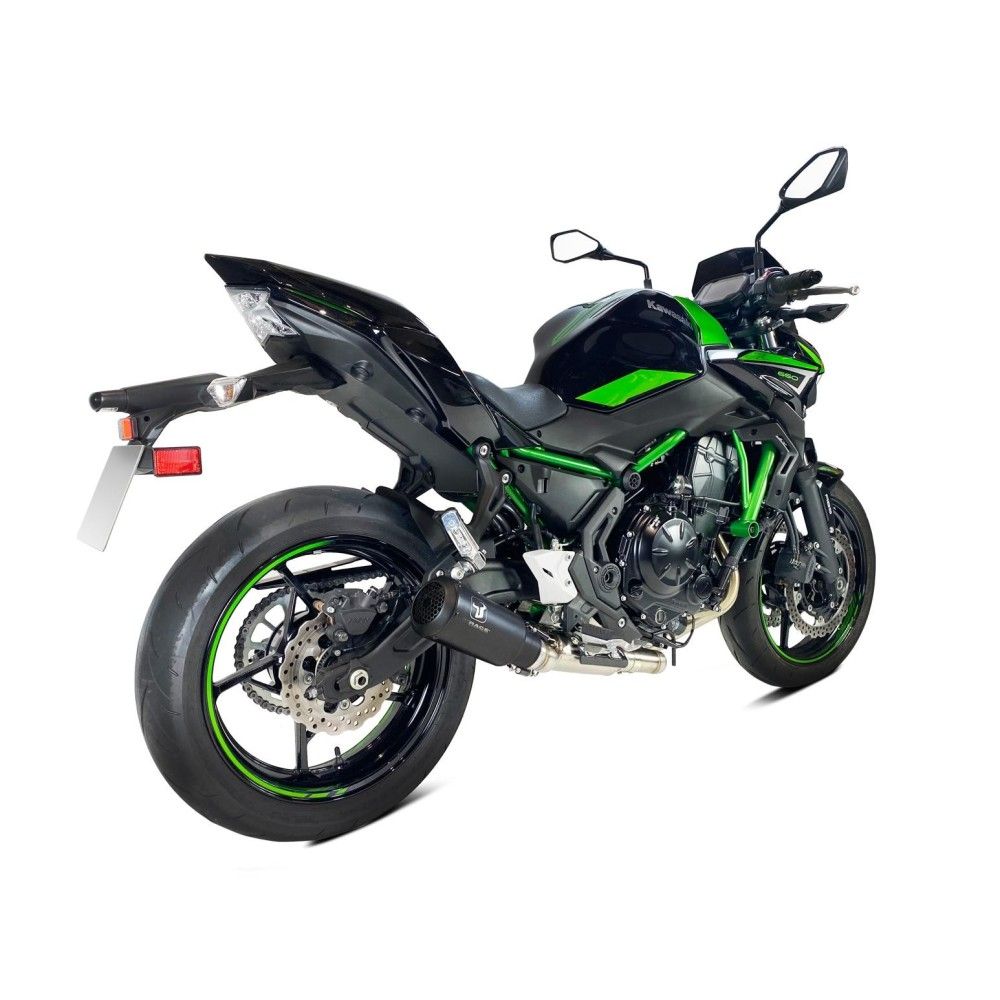 IXRACE KAWASAKI Z 650 / NINJA 650 / RS / 2023 2024 ligne complète d'échappement pot MK2B BLACK AK7257SB - EURO5+