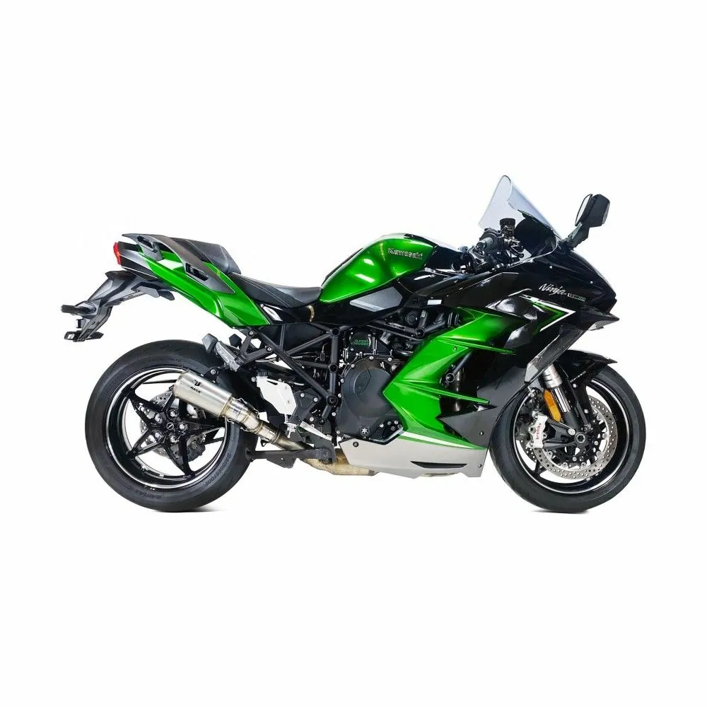 IXRACE KAWASAKI NINJA H2 SX / 2022 2026 MK2 INOX silencer AK7200S - NOT app