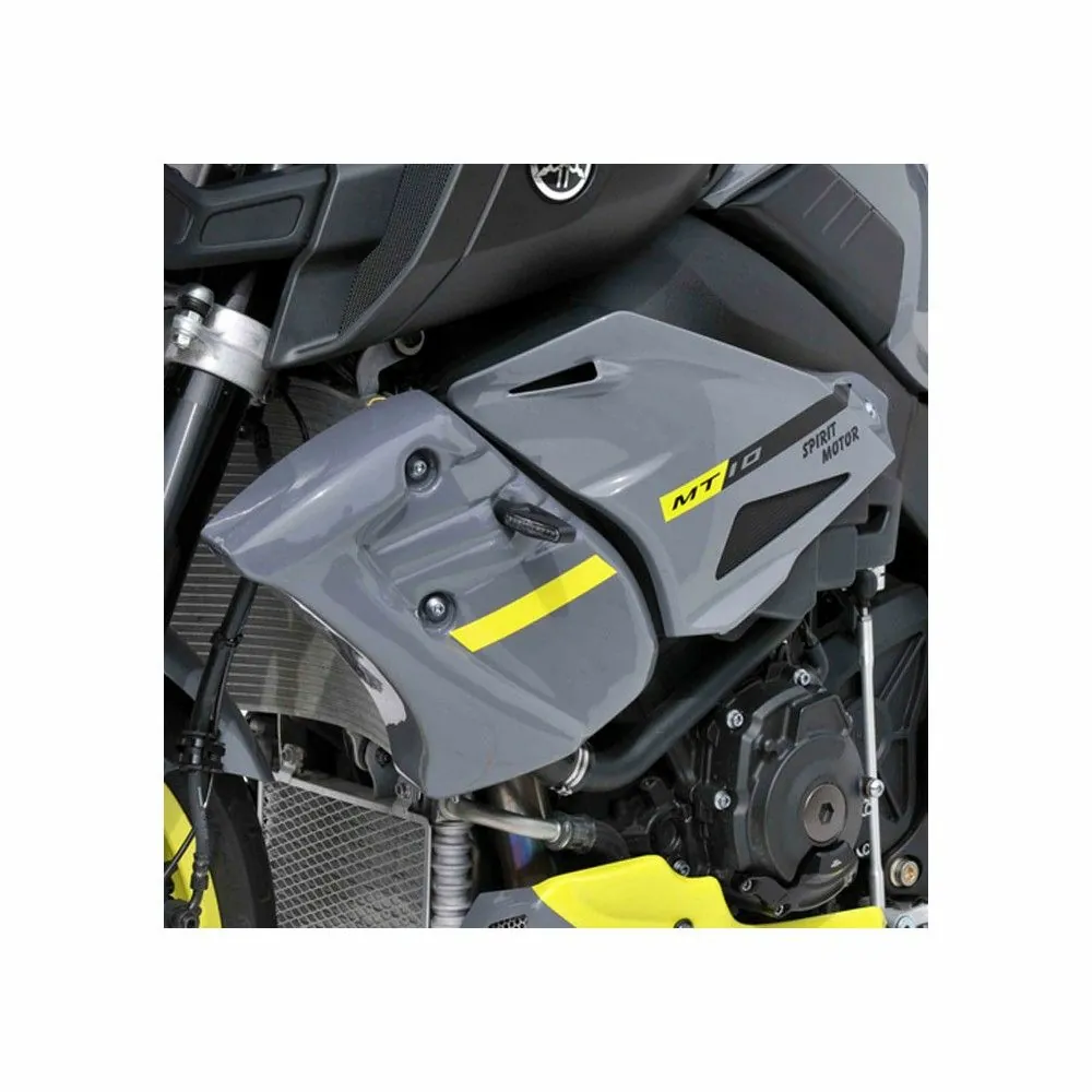 ERMAX yamaha MT10 2016 2021 écopes de radiateur BRUT à peindre
