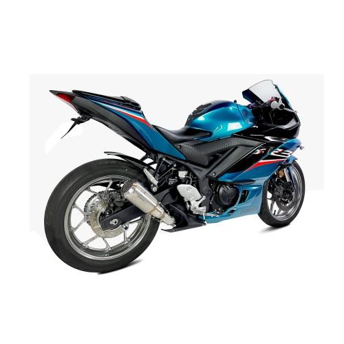 IXRACE YAMAHA YZF R3 / MT-03 / 2021 2026 MK2 INOX silencer AY9226S - NOT APP