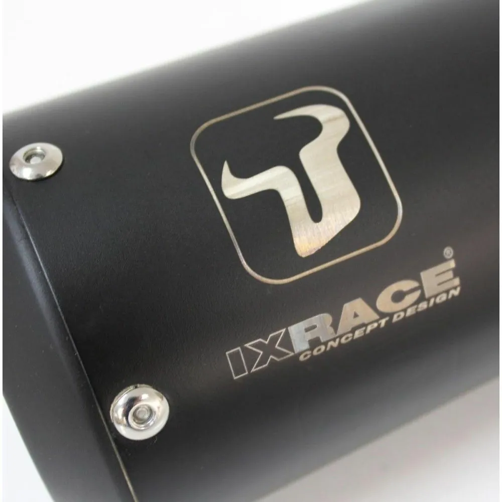 IXRACE YAMAHA YZF R3 / MT-03 / 2021 2026 Pot d'échappement pot MK2B NOIR AY9226SB - NON HOM