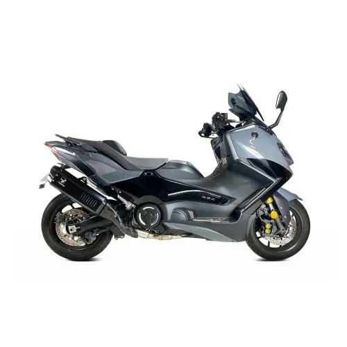 IXRACE YAMAHA TMAX 560 / 2020 2024 TITAN BLACK titanium exhaust complete line TY2399CTB - EURO5+