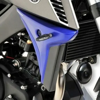 ERMAX yamaha MT 125 2014 2015 2016 2017 radiator bodyworks PAINTED in 2 colors