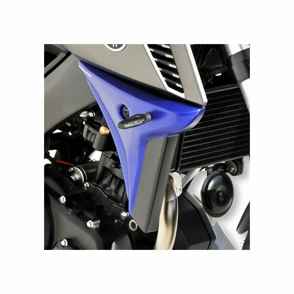 ERMAX yamaha MT 125 2014 2015 2016 2017 radiator bodyworks PAINTED in 2 colors