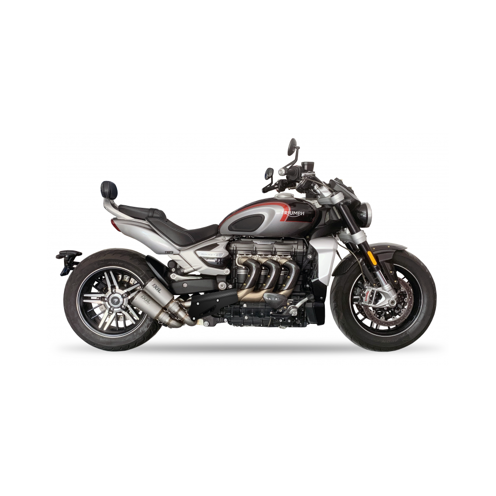 IXIL double pot d'échappement RC TRIUMPH ROCKET 3 / 2020 2026 - CT4299RC - NON HOM