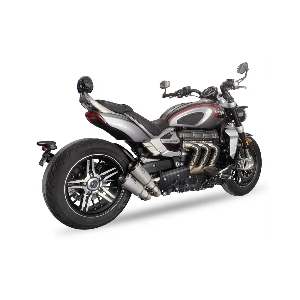 IXIL double pot d'échappement RC TRIUMPH ROCKET 3 / 2020 2026 - CT4299RC - NON HOM