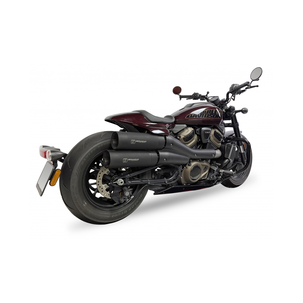 IXIL DOUBLE pot d'échap. HC2-2B DAVIDSON SPORTSTER S 1250 / 2021 2024 - HD1025SB - NON HOM