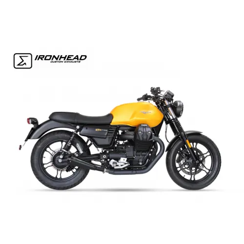 IXIL pair of exhaust silencers OVC11SB MOTO GUZZI V7 III /  2017 - 2023 - OM332SSB-OM333SSB - NOT APP